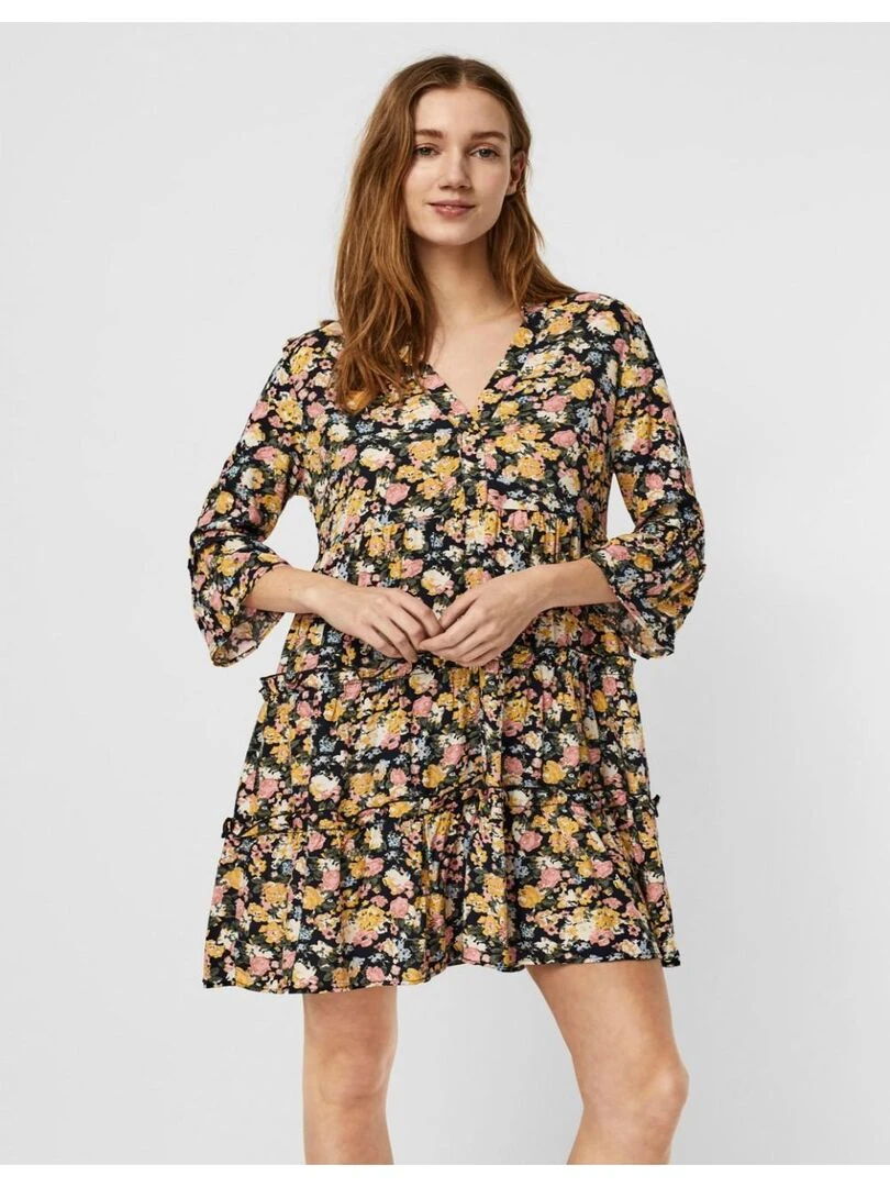 Robe courte Vero Moda Bleu marine