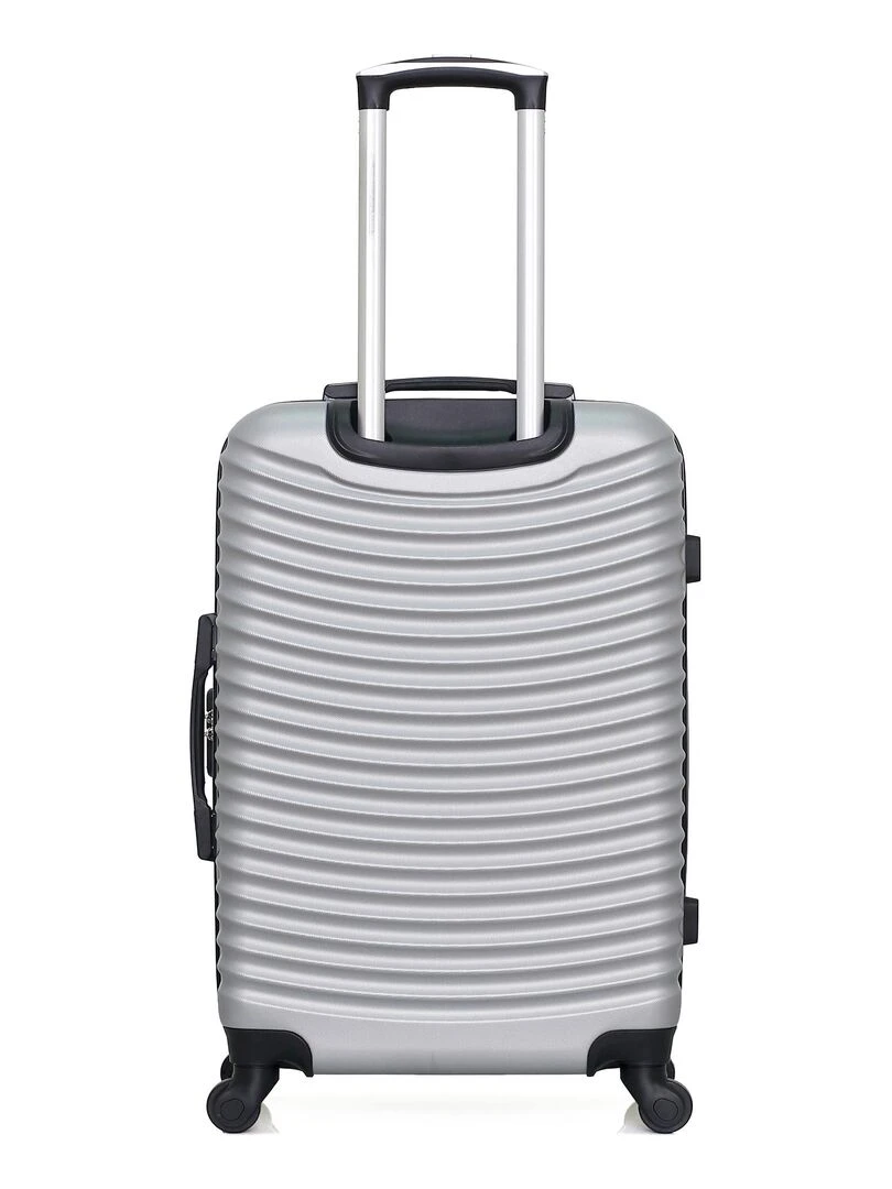 HERO   VALISE WEEKEND ABS ETNA  65 CM 4 ROUES   Gris