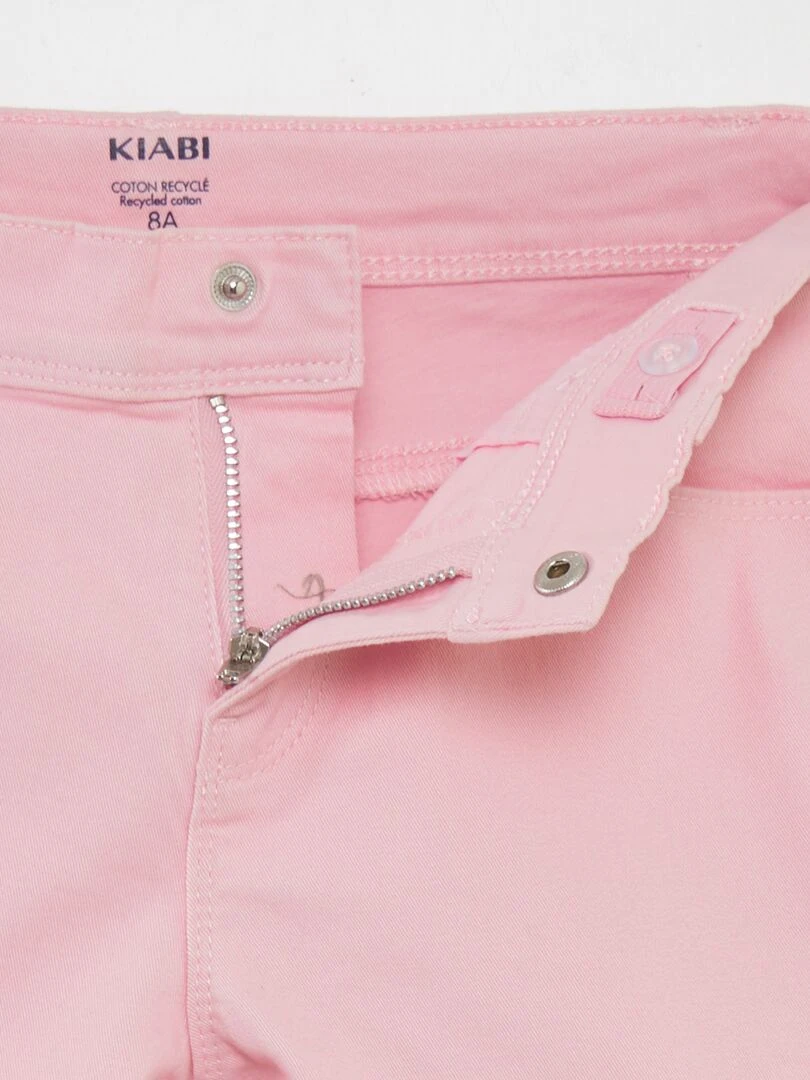 Short en twill   Rose