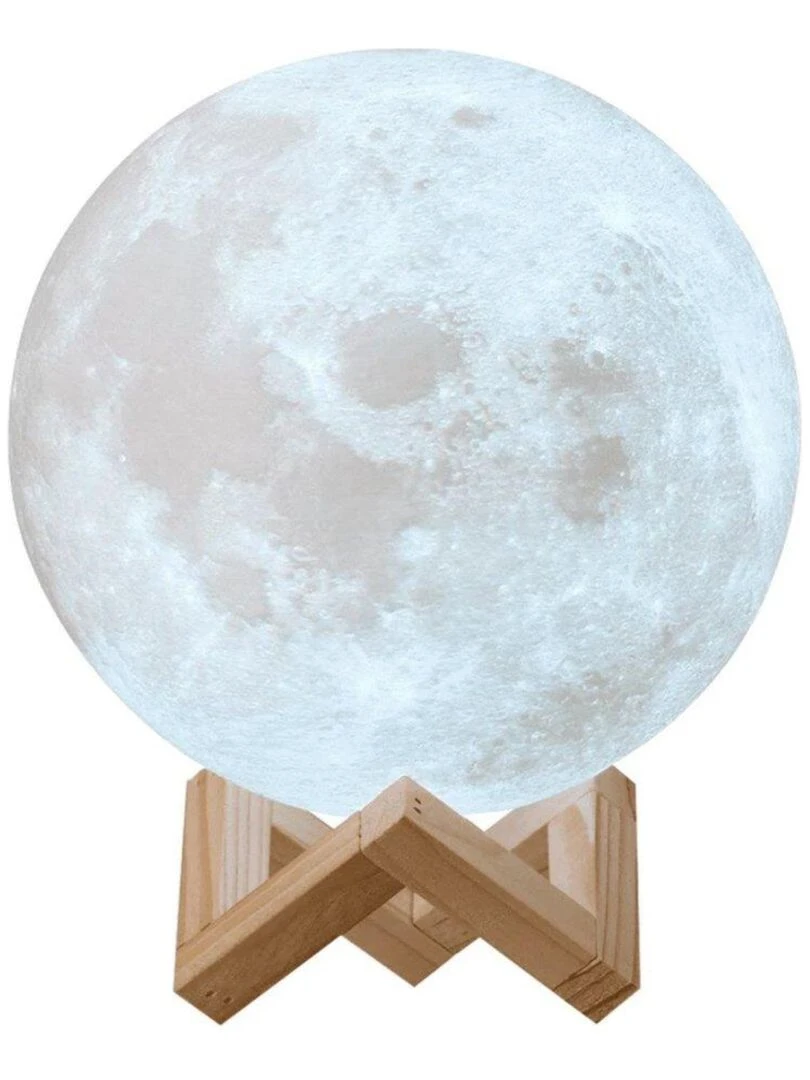 FEERIQUE Lampe à poser pleine lune Beige clair