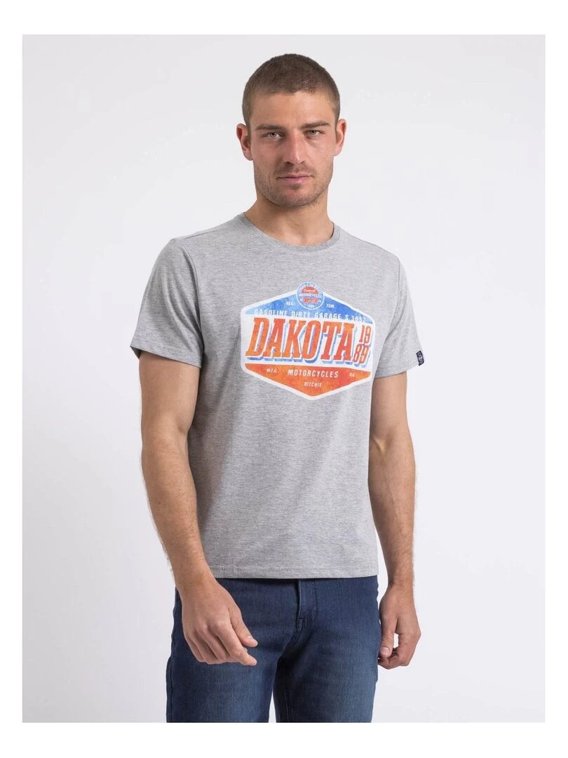 T shirt col rond NIKOFUGA Gris
