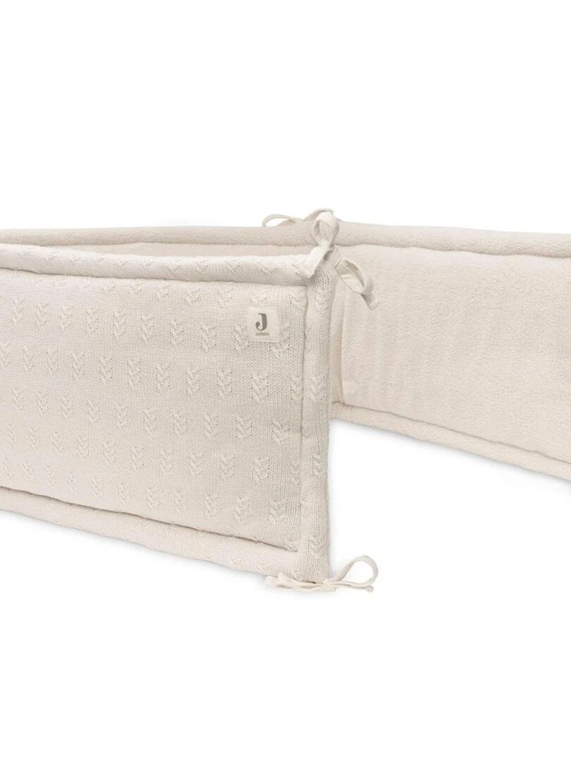 Tour de lit Grain Knit Oatmeal (pour lit 60 x 120 ou 70 x 140 cm) Ecru