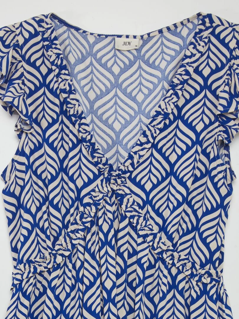 Robe imprimée 'JDY'   Bleu