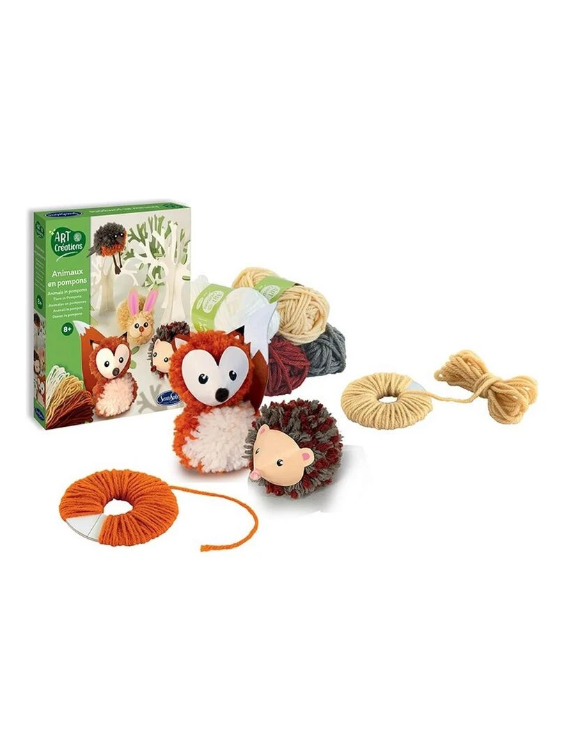 Animaux en pompons Art & Créations   N/A