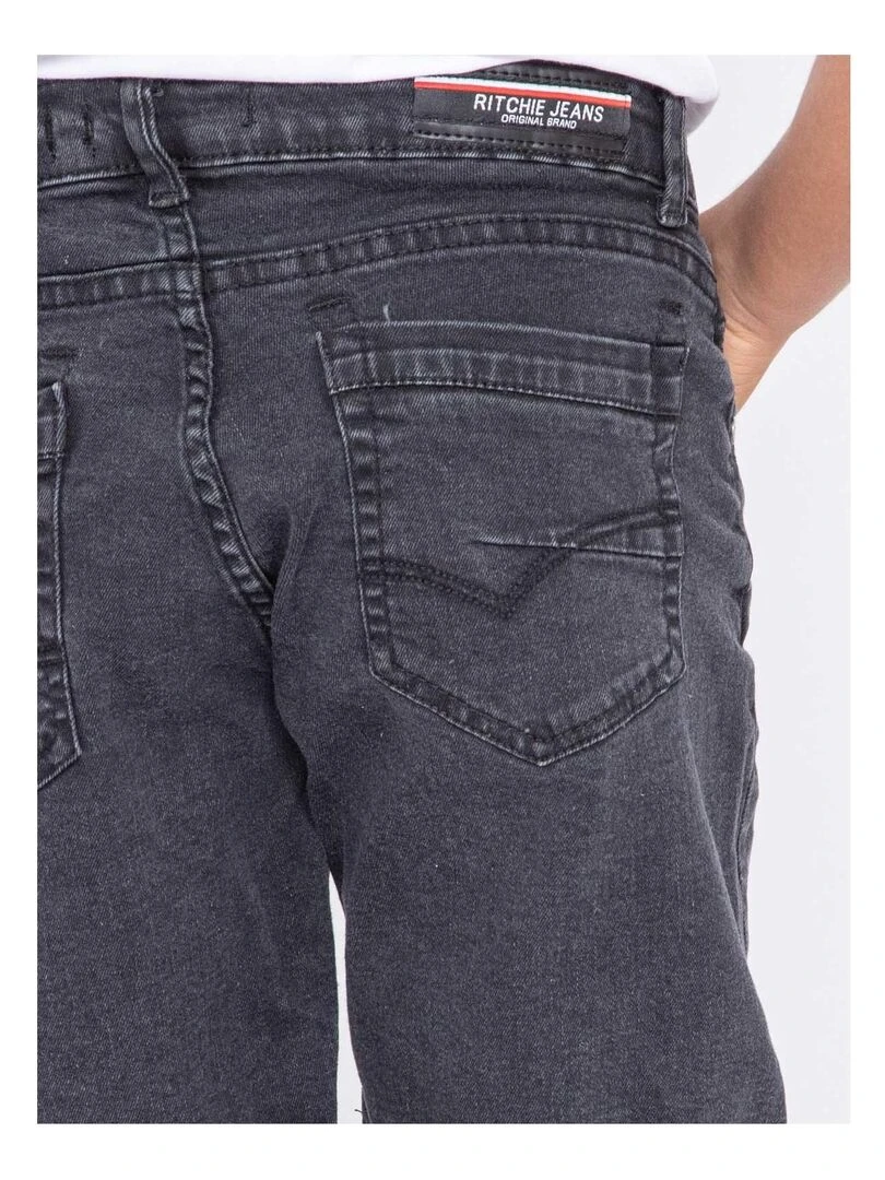 Bermuda en jean BLODO J   Noir