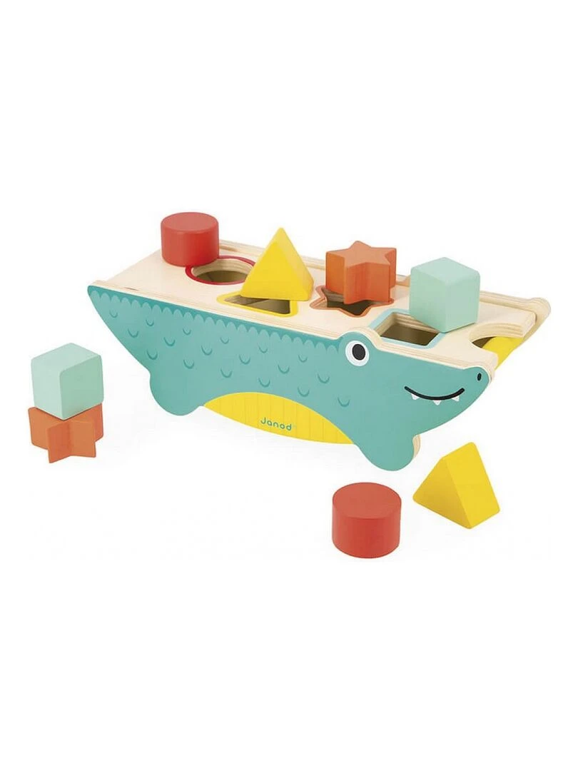 Boîte à formes Croco des formes en bois Tropik N/A