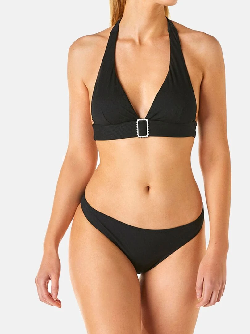 Haut de maillot triangle MARINA   Brigitte Bardot Bain   Noir