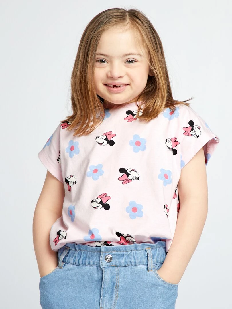 T shirt 'Disney'   So Easy   Rose