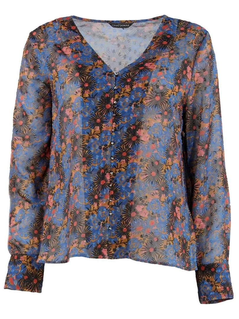 CHATTAWAK Blouse VIRTUOSE Bleu