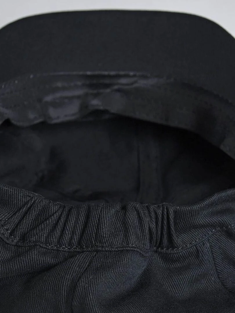 Casquette Coton Layna   Noir