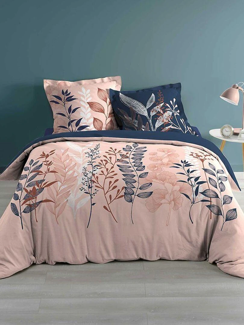 Housse de couette + 2 taies d'oreiller Isabella   Rose