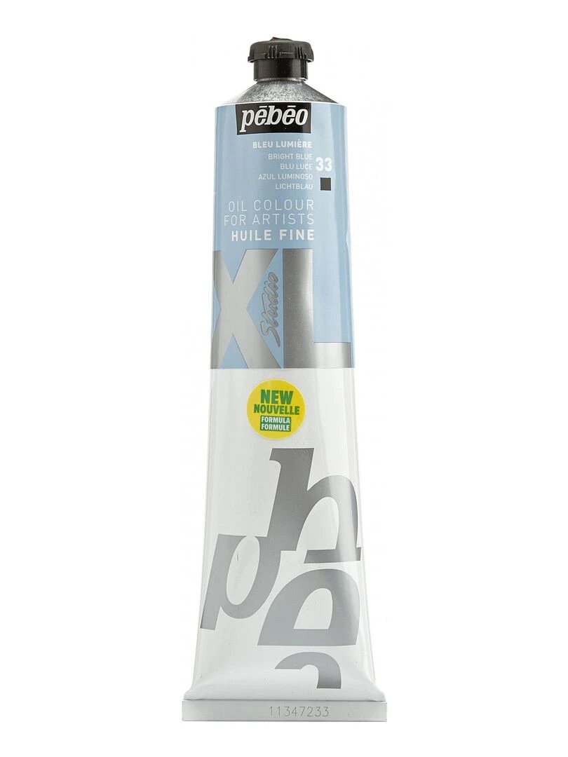 Peinture à l'huile fine XL Studio Bleu lumineux 200 ml N/A