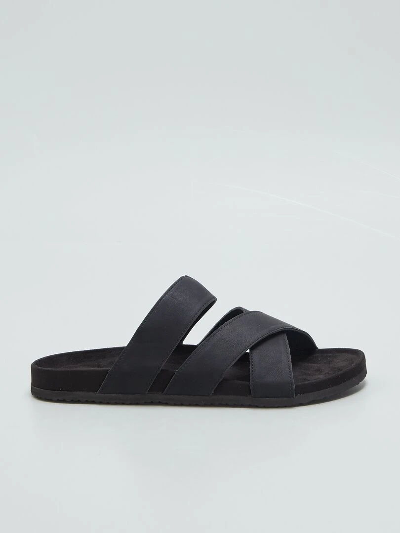 Sandales unies Noir