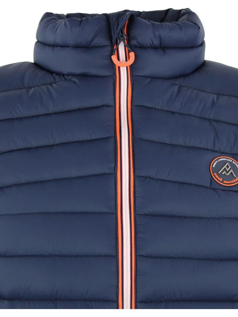 Doudoune fine sans manches homme COTI   PEAK MOUNTAIN   Bleu marine