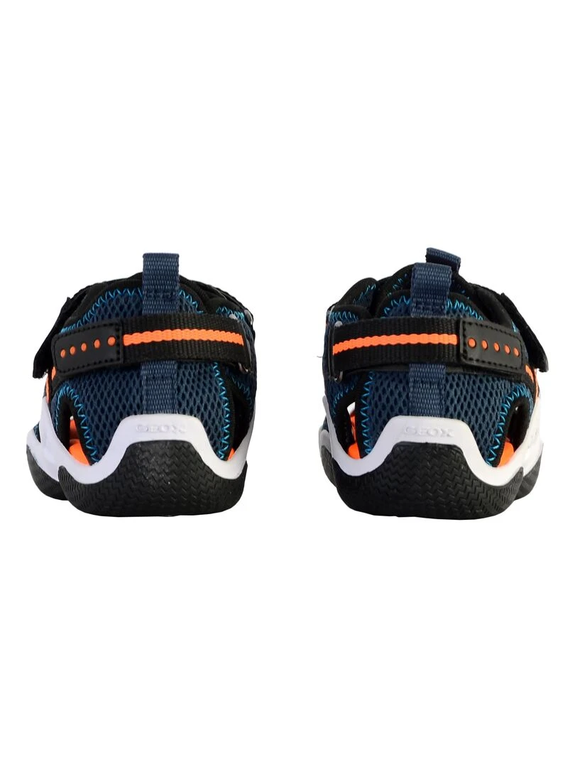 Basket à Scratch Enfant Geox Wader   Bleu