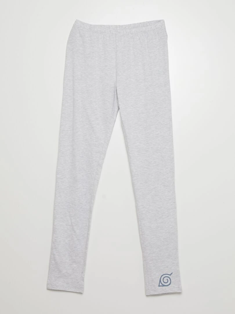 Pyjama long 'Naruto'   2 pièces   Bleu gris