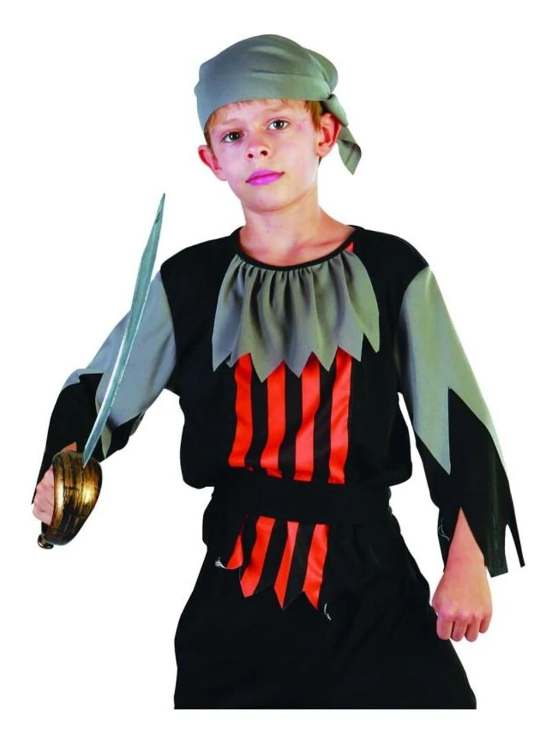 Déguisement Pirate moussaillon enfant Noir Noir