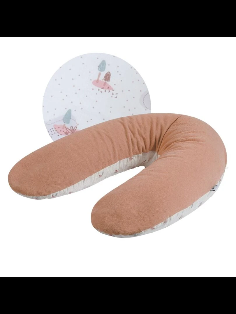 Tinéo   Coussin de maternité et d'allaitement éponge rose   Rose