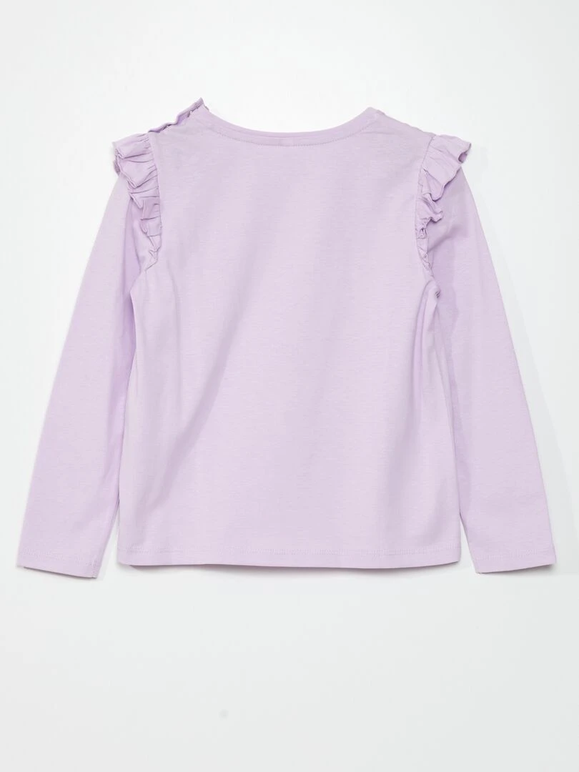 T shirt 'Disney' manches longues   So Easy   Mauve