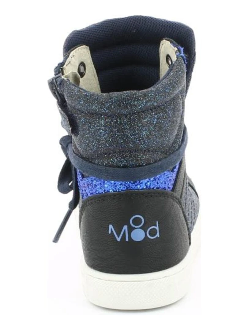 Sneakers hautes Polyurethane Gwendy   Bleu marine