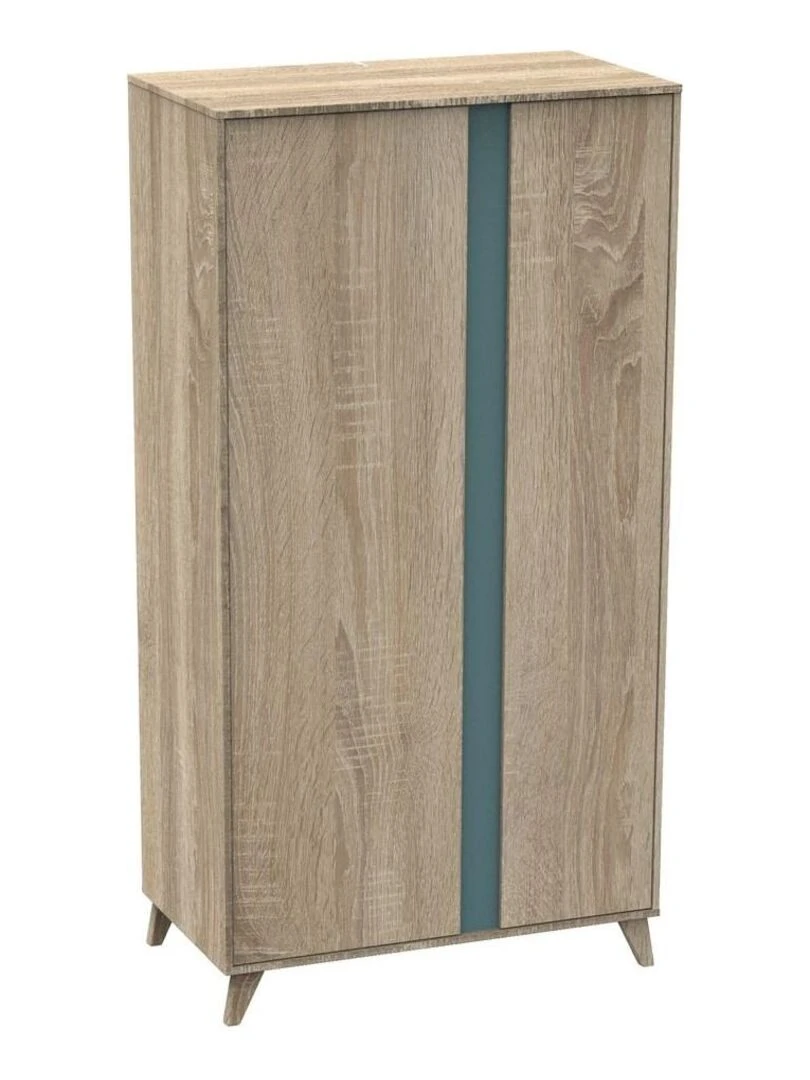 Armoire 2 portes SAUTHON Bleu