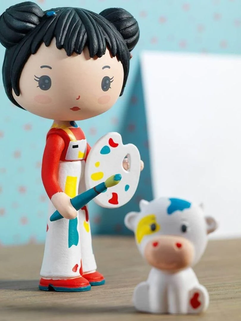 Figurines Tinyly : Barbouille et Gribs   N/A