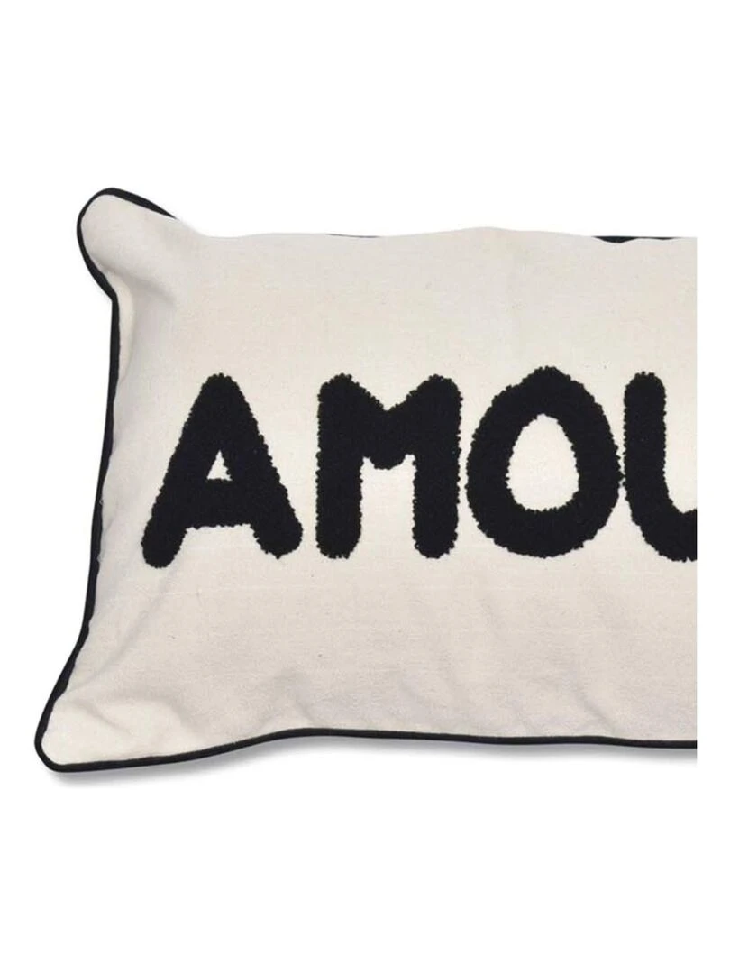 Coussin déhoussable AMOUR Beige