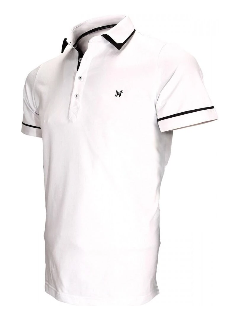 Polo mode ERWIN   Blanc
