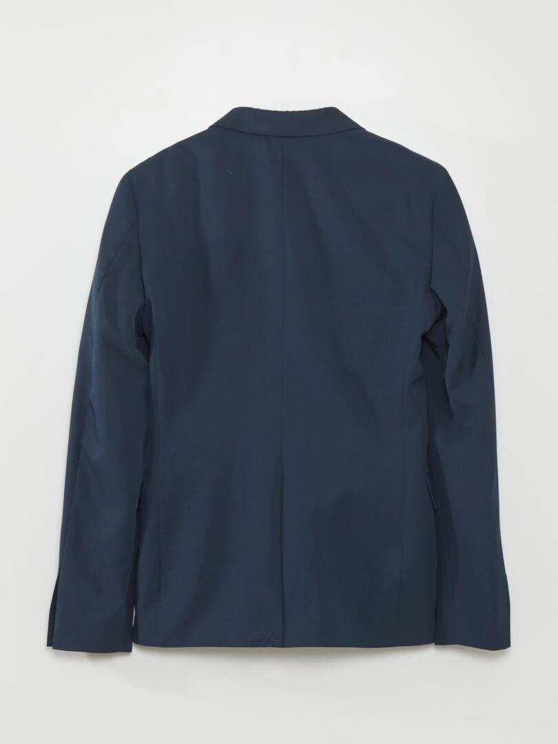 Veste de costume slim fit bleu marine
