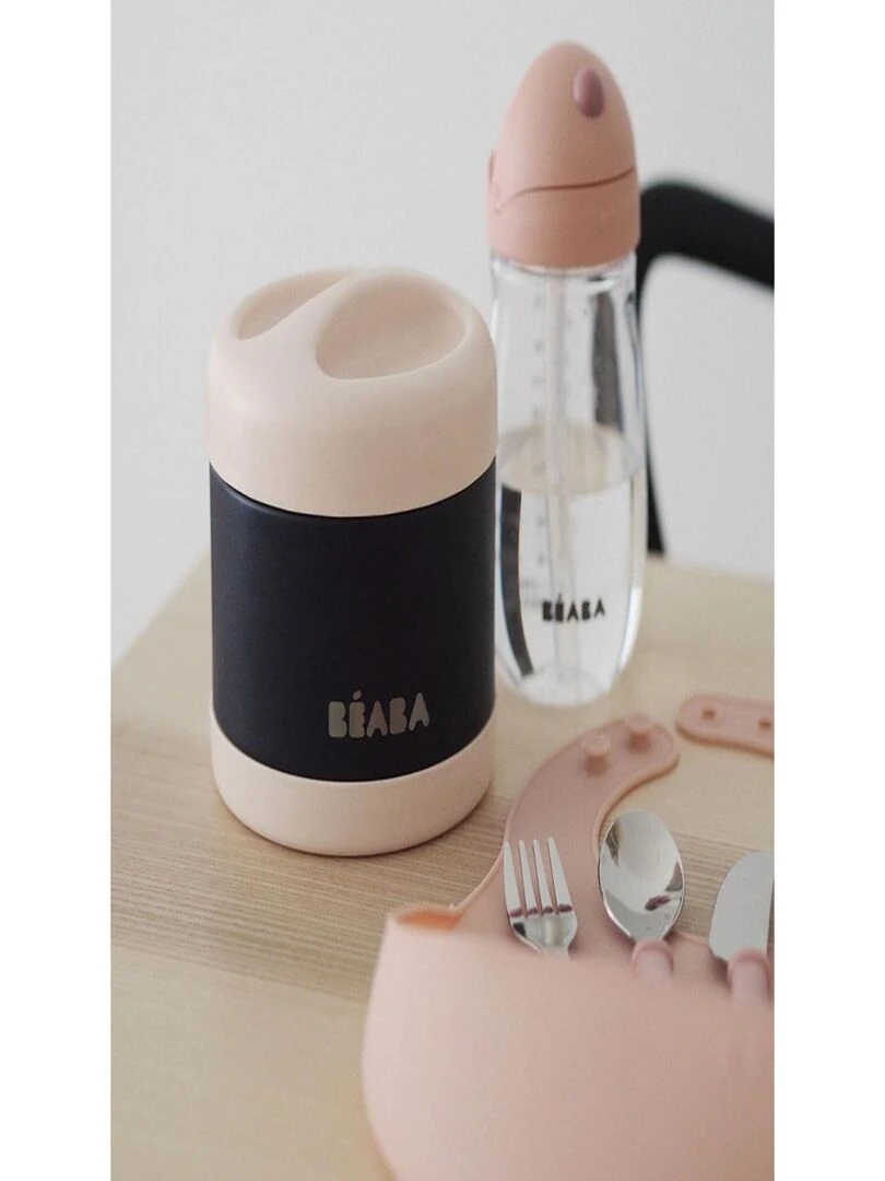 Thermos alimentaire light pink et night blue (500 ml) Rose