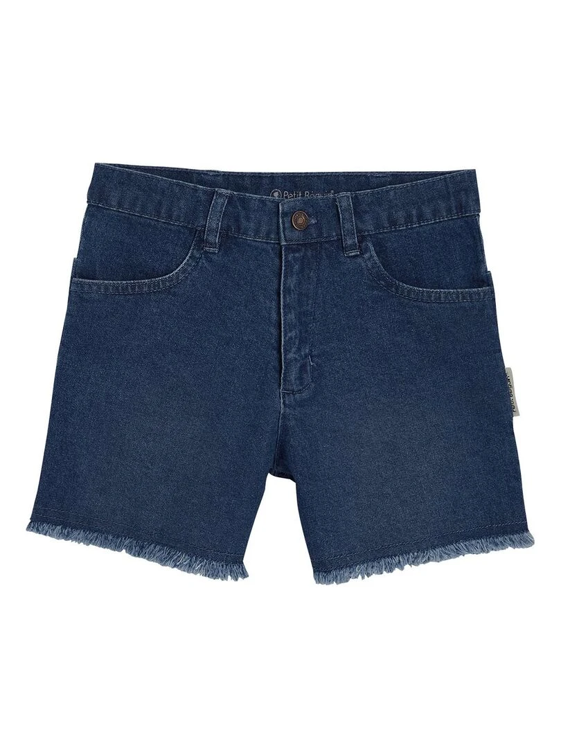 Short enfant Mumbai Bleu