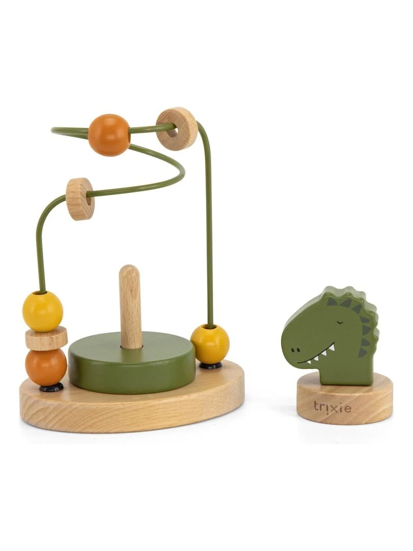 Labyrinthe à perles en bois Mr Dino   Trixie   N/A