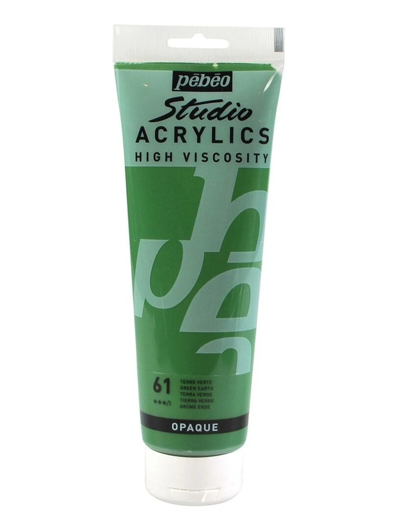 Peinture acrylique opaque Terre verte 250 ml N/A