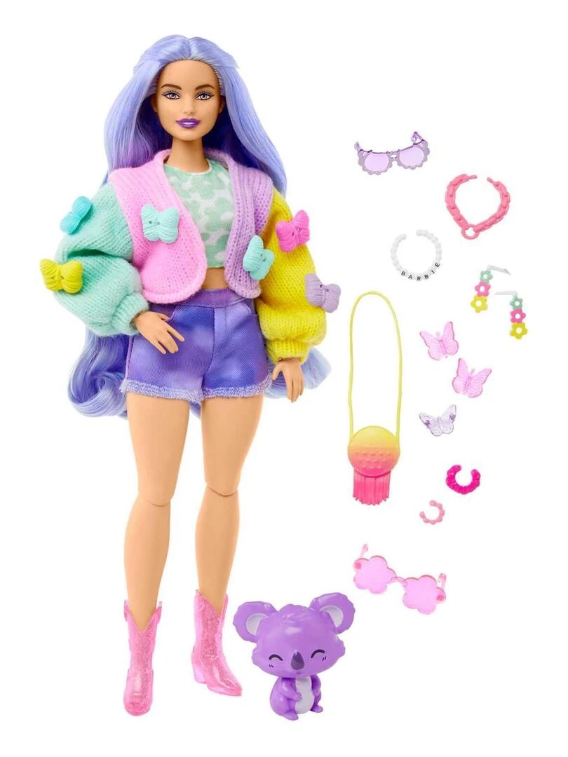 Poupée Barbie Extra et koala N/A