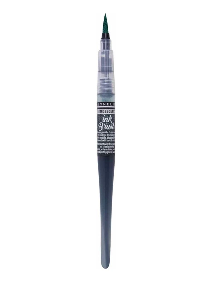 Pinceau à réservoir Ink Brush 6 5 ml Vert foncé irisé N/A