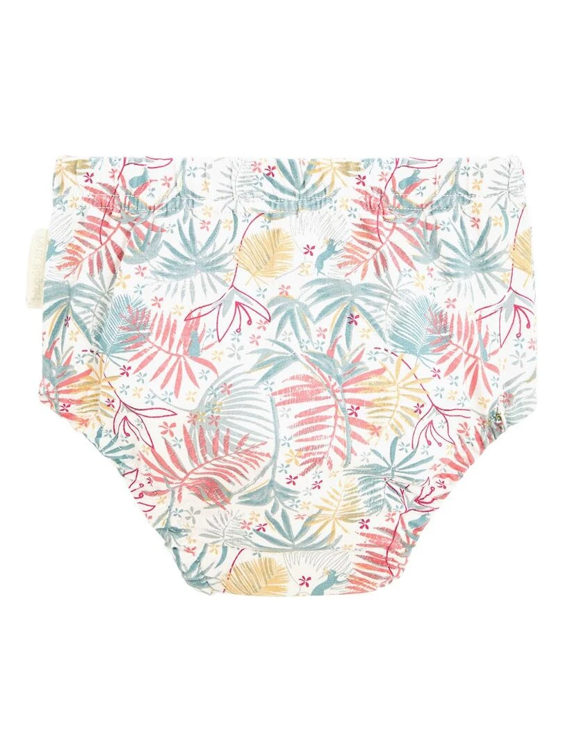 Lot de 2 culottes bébé Chat bada bada   Ecru
