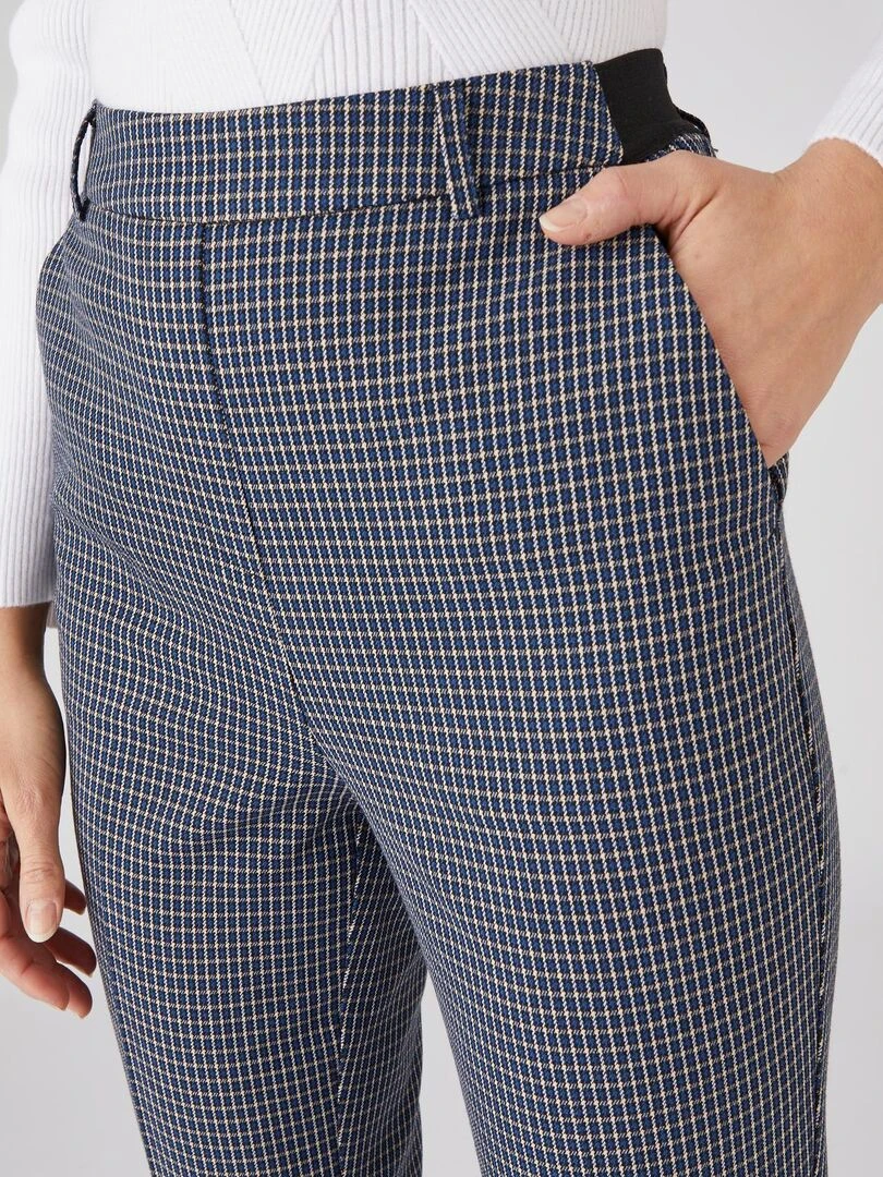 Pantalon 7/8ème bi stretch Damart Bleu