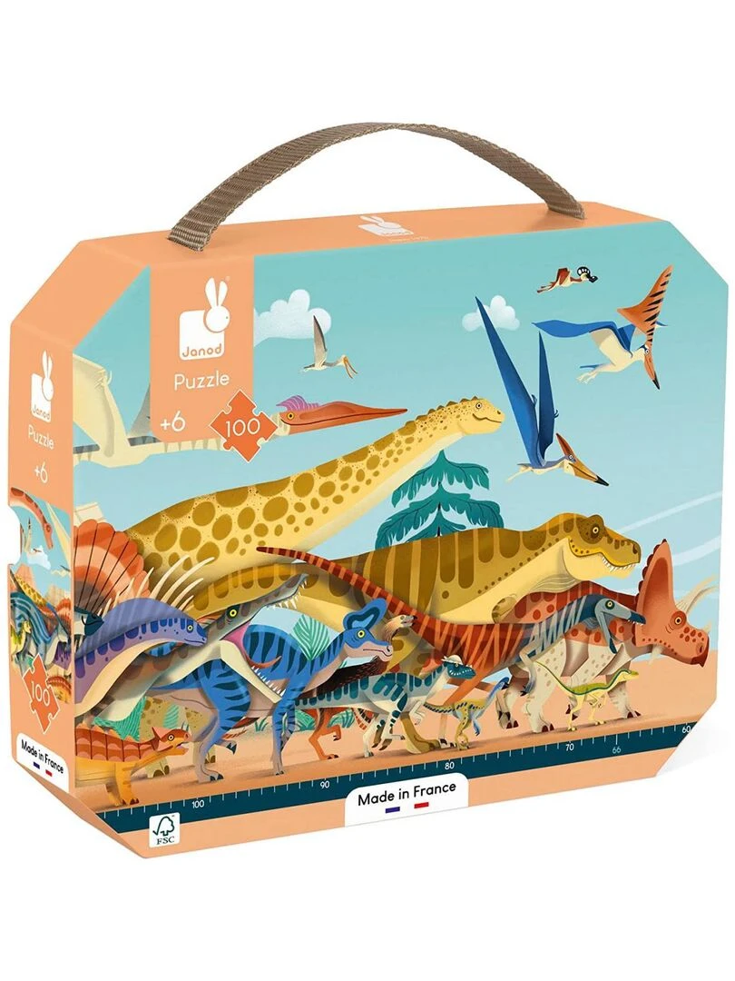 Puzzle panoramique dino 100p N/A