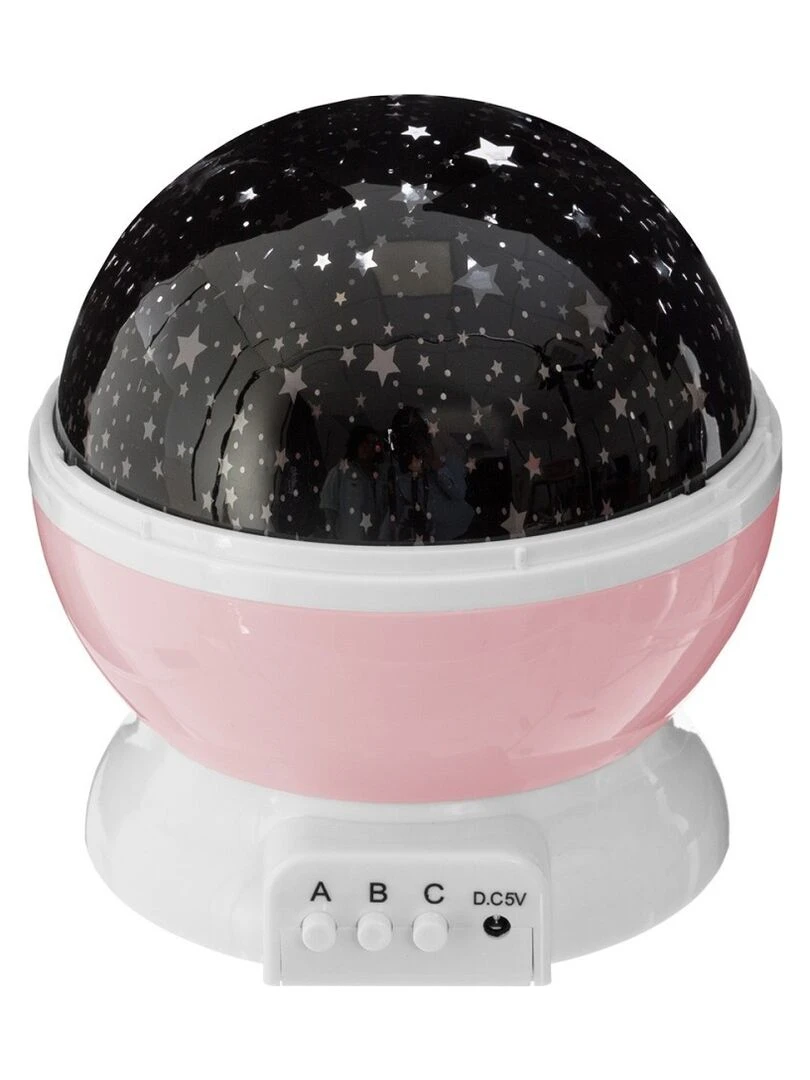 Lampe veilleuse projecteur rose Rose
