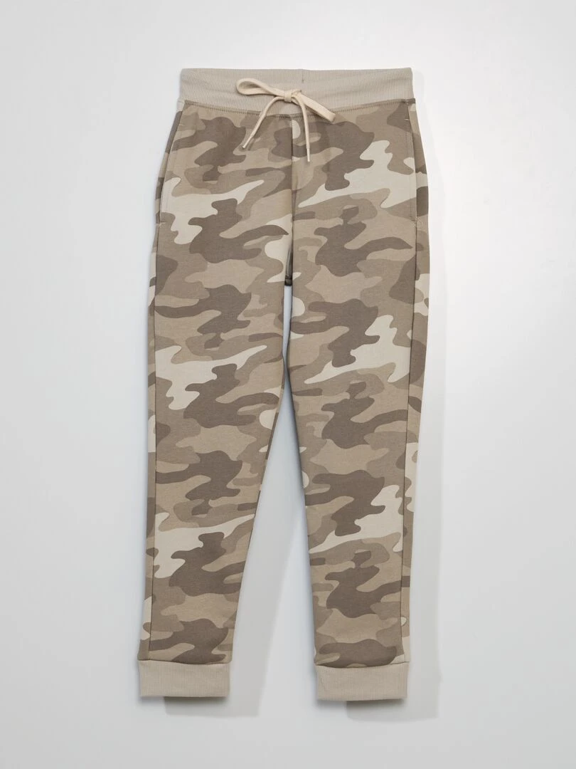 Lot de 2 joggings en molleton   Beige