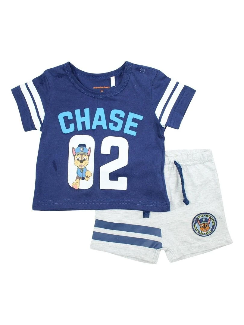 Paw Patrol Ensemble T shirt short bébé garçon Imprimé Lilo Et Stitch Bleu