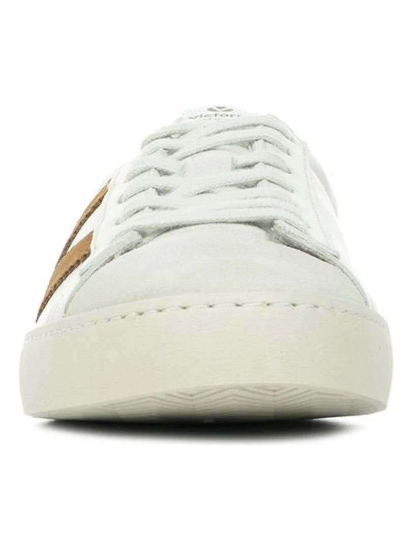 Baskets Victoria Berlin Piel Contraste   Blanc Marron