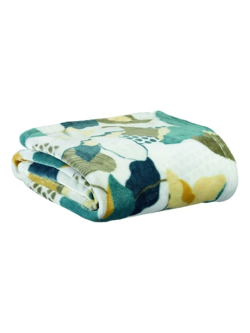 Plaid ultra doux 130x160 cm Lobelia Bleu