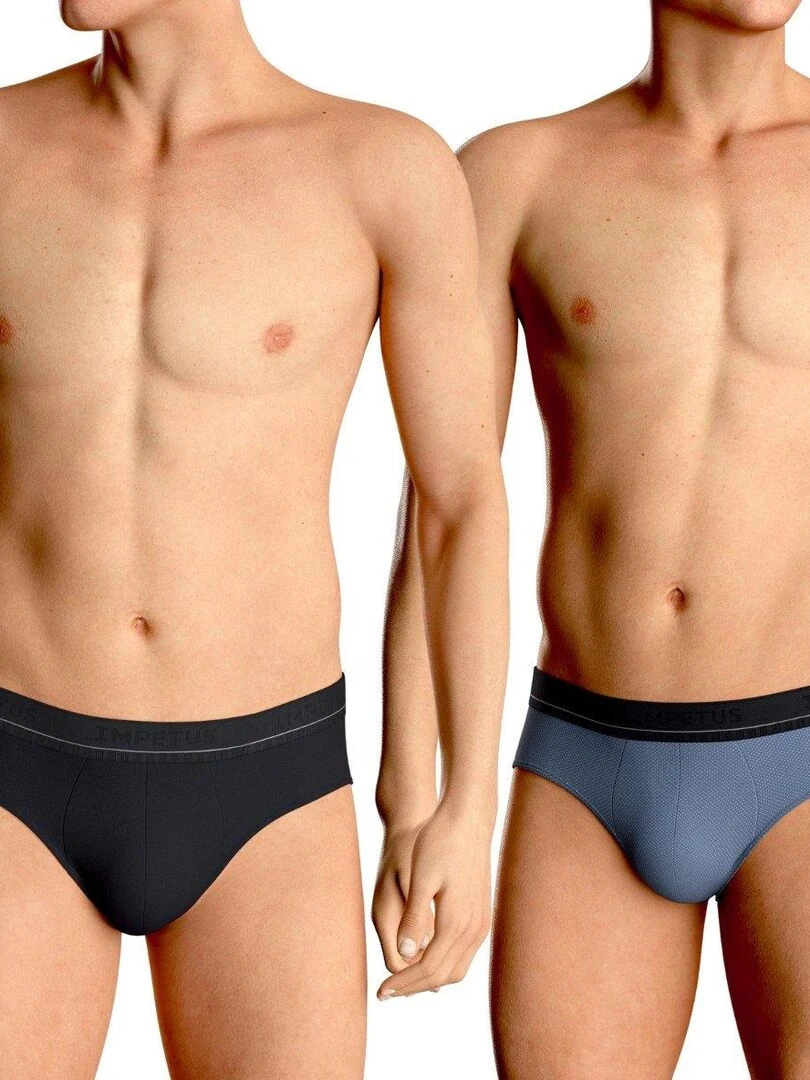 Lot de 2 slips Coco Bleu