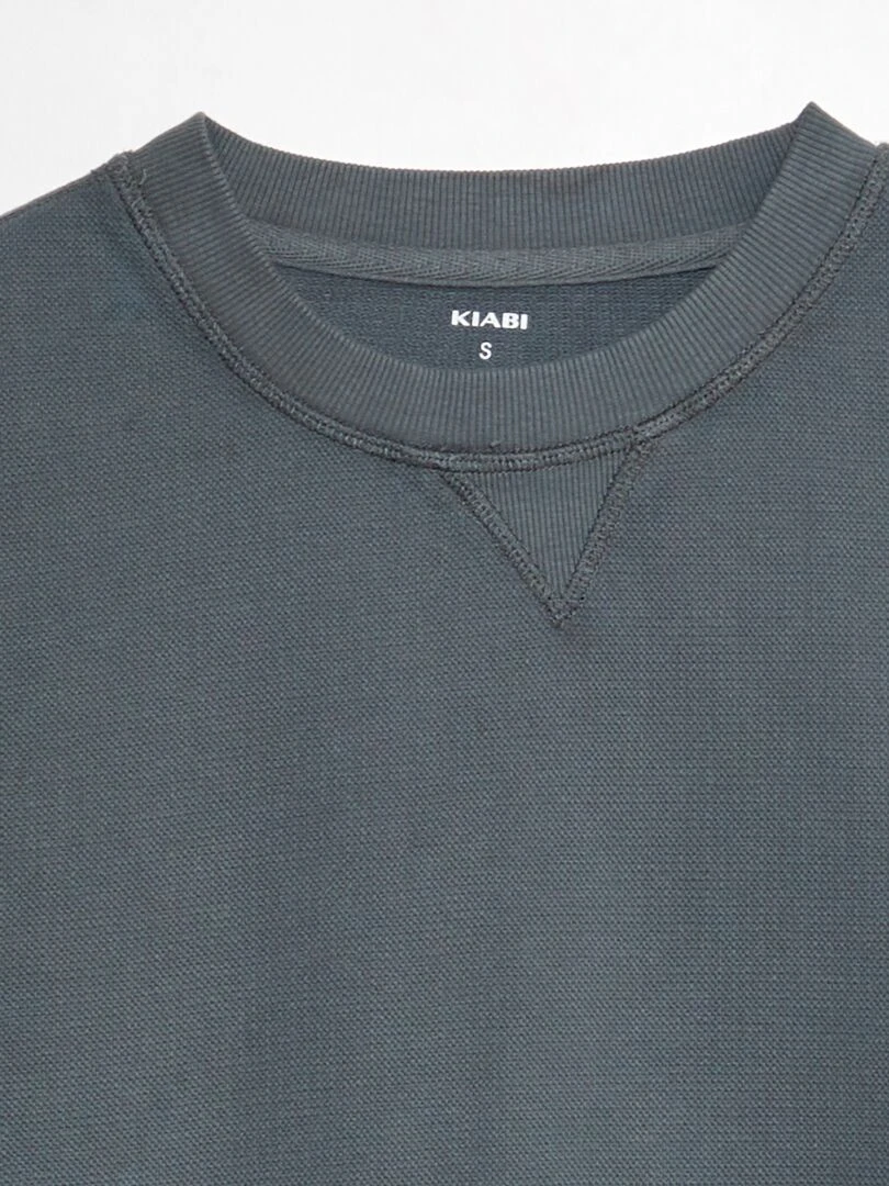 Sweat en nid d'abeilles   Gris