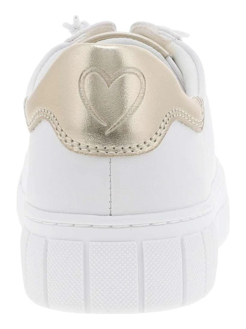 MARCO TOZZI   Baskets basses plateforme   Blanc
