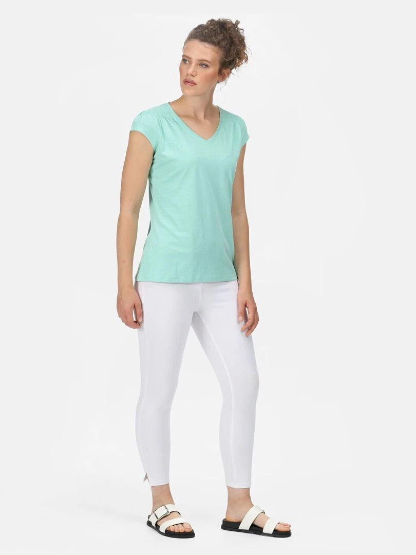 Regatta   T shirt FRANCINE   Bleu turquoise