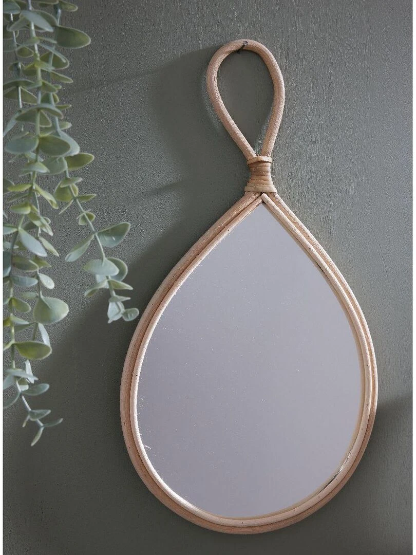 Miroir Goutte MATISSE Beige