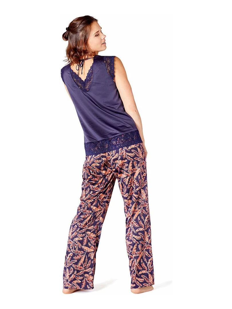 Pyjama YAOUNDE   Camille Cerf & Pomm'Poire   Bleu