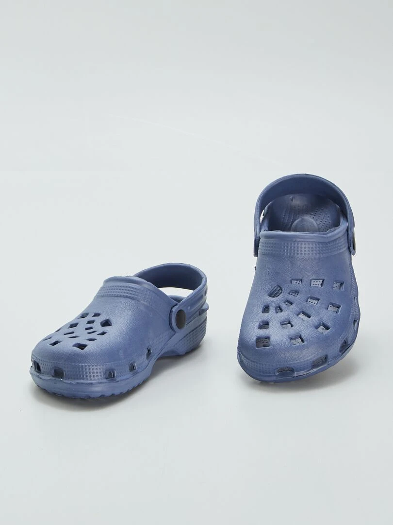 Sabots unis   Bleu marine
